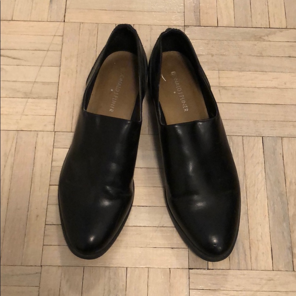 Black Donald J Pliner Loafers